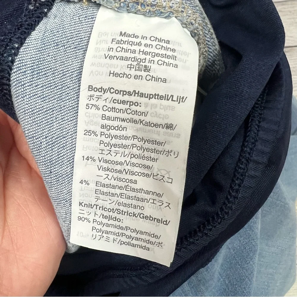 Madewell Maternity Over-the-Belly Roadtripper Jeggings Berrington Wash Size 30